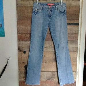 Calvin Klein Choice Distressed Low Rise Size 27